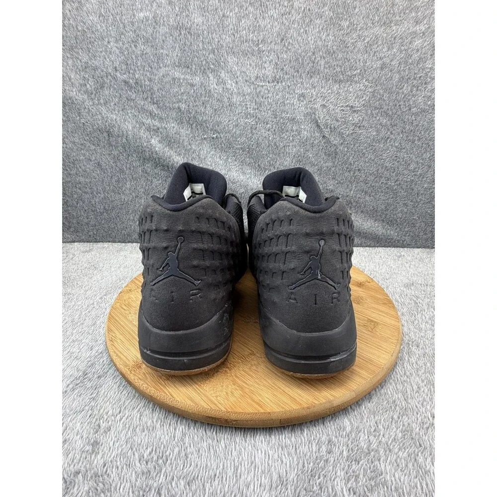 Jordan Academy Shoes Mens Size 12 Black Gum Basketball Sneakers 844515-011